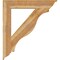 Ekena Millwork Funston Traditional Rough Sawn Bracket, Western Red Cedar, 6"W x 40"D x 44"H BKT06X40X44FST01RWR - alternate 2